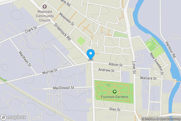 Map location for Greenock Road, Paisley, PA3 2LB