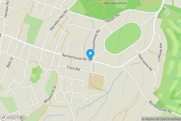 Map location for Barkerhouse Road, Nelson, Lancashire, BB9 9EY