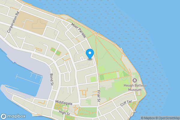 Map location for Flat 8, 24, Beaconsfield Street, HARTLEPOOL, Cleveland, TS24 0NX