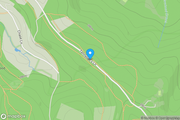 Map location for Tennysons Lane, Haslemere, GU27 3AF