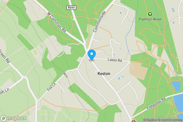 Map location for Land at Downe Road, Keston, Kent, BR2 6AD