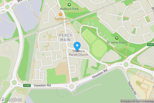 Map location for Flat 10, Fletcher House 9 John Green, Percy Main, North Shields, NE29 6PN