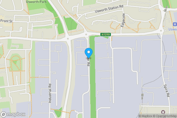 Map location for Cuthbert House, Tower Road, Washington, Tyne & Wear, NE37 2SH