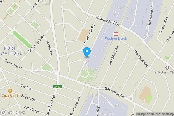 Map location for Medivet, Unit 5 Mowat Industrial Estate, Sandown Road, Watford, Hertfordshire, WD24 7UY