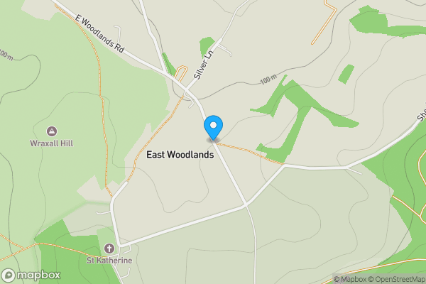 Map location for East Woodlands Road, Frome, East Woodlands, BA11 5LY