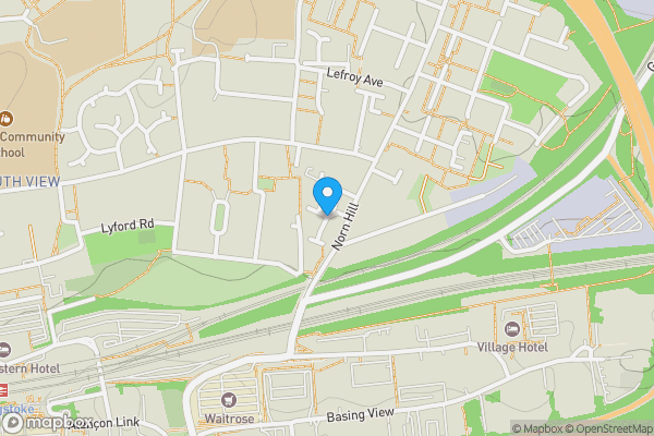 Map location for Regent Court, Norn Hill, Basingstoke, Hampshire, RG21 4HP