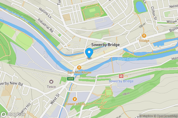 Map location for 3 Tower Hill, Sowerby Bridge, West Yorkshire, HX6 2EQ