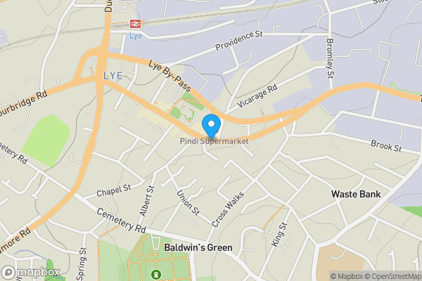 Map location for High Street, STOURBRIDGE, West Midlands, DY7 6HL