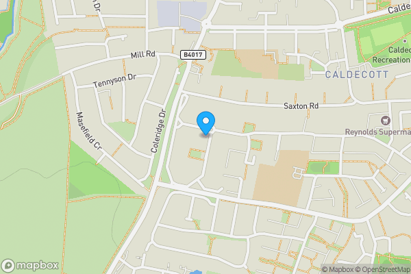 Map location for 49A The Hyde, Abingdon, Oxfordshire, OX14 5JG