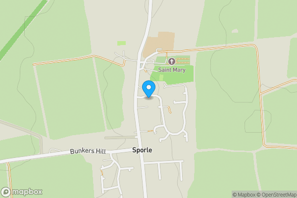 Map location for 7 Priory Place, Sporle, King's Lynn, Norfolk, PE32 2DT
