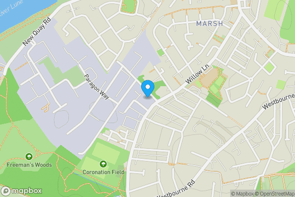 Map location for 56 - 64, Willow Lane, LANCASTER, Lancashire, LA1 5QF