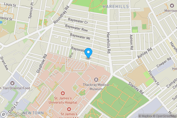 Map location for 42 Bexley Grove, Leeds LS8 5NZ