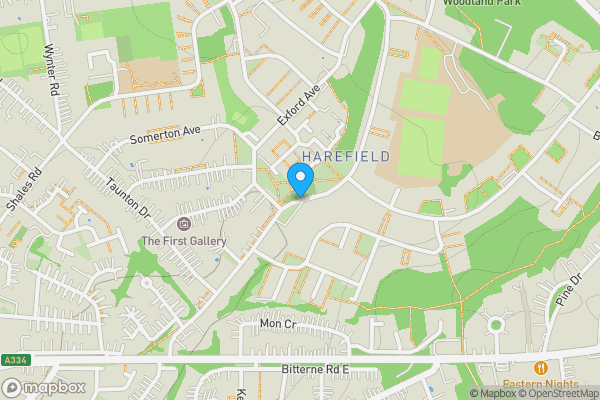 Map location for Somerset Avenue, Southampton, Hampshire, SO18 5FS