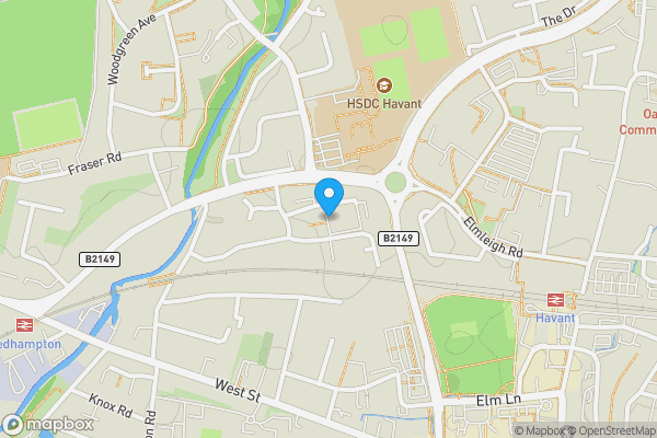 Map location for Chidham Close, Havant, Hampshire, PO9 1DR