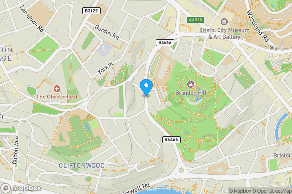 Map location for The Old Police Station, Jacobs Wells Road, Cliftonwood, BS8 1DR