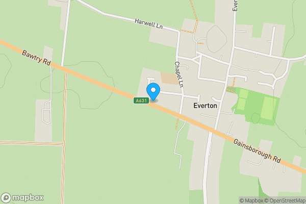 Map location for The Granary Bawtry Road, Everton, Doncaster, DN10 5BS
