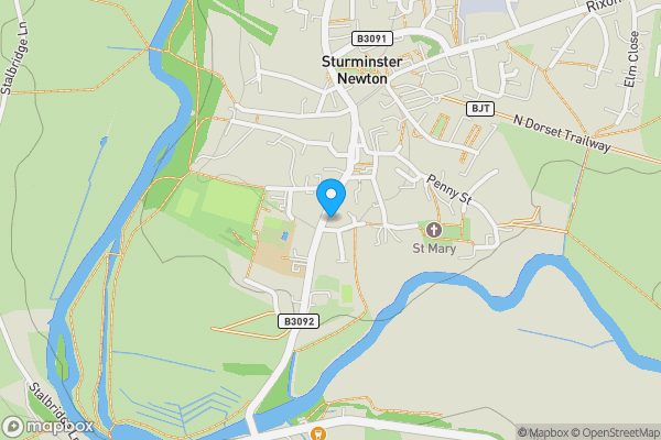 Map location for 70 Bridge Street, Sturminster Newton, DT10 1BZ