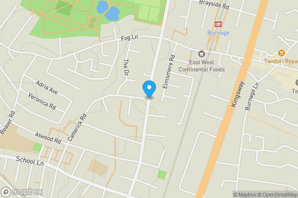 Map location for Parrs Wood Road, Withington, Greater Manchester, M20