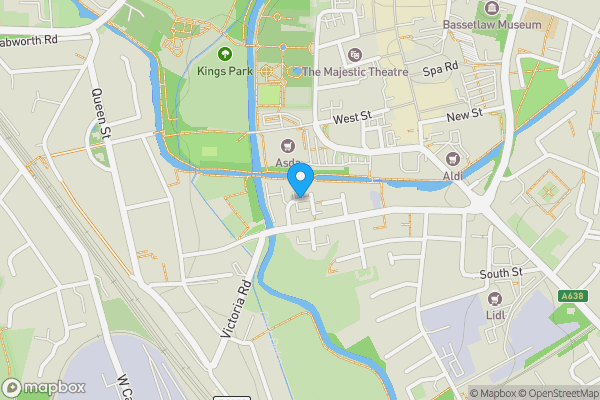 Map location for Mill Bridge Close, RETFORD, Nottinghamshire, DN22 6FE