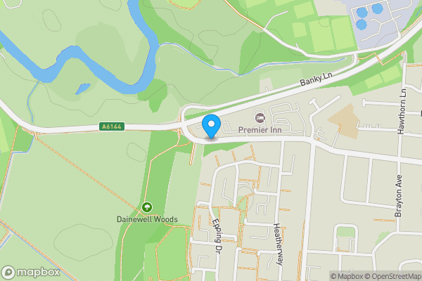 Map location for Carrington Lane, Sale, Cheshire, M33 5UN