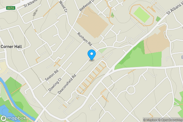 Map location for 110 Deaconsfield Road, Hemel Hempstead, Hertfordshire HP3 9JA