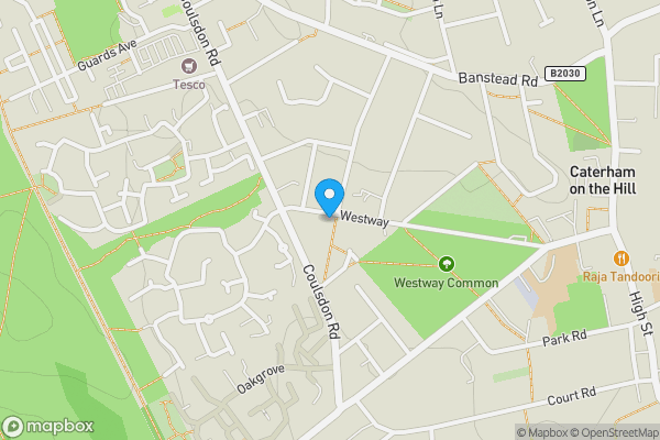 Map location for 51/53 West Way, Caterham CR3 5TQ