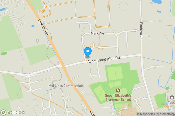 Map location for 54, Accommodation Road, Horncastle, LN9 5AP