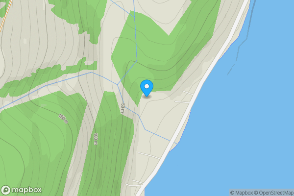 Map location for 97 Bullwood Road, Glengarr House, Flat 1-2, Dunoon, PA23 7QL