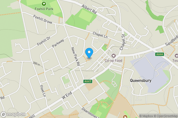 Map location for 4, Elliot Court Queensbury, Bradford, BD13 2EG