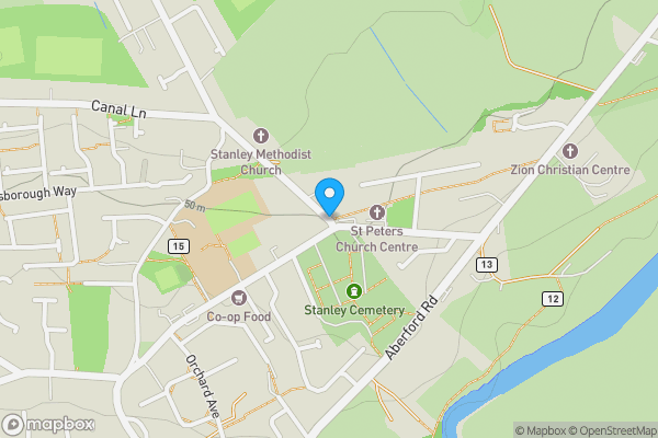 Map location for Mount Road, WAKEFIELD, West Yorkshire, WF3 4JH