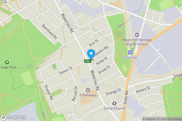 Map location for 219 Waterloo Road, Stoke-On-Trent, West Midlands ST6 2HS