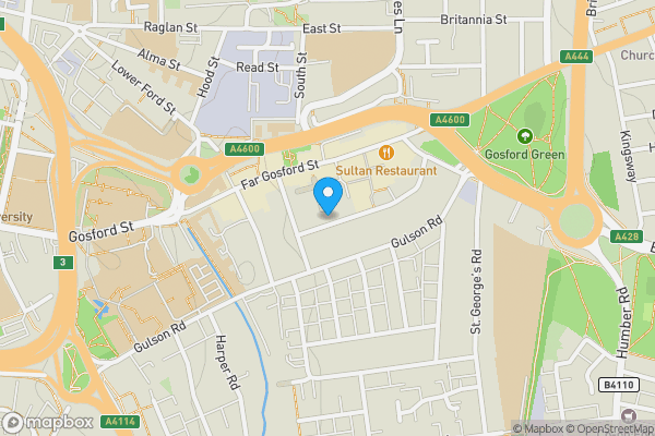 Map location for 84 Grafton Street, Stoke, Coventry, West Midlands CV1 2HW