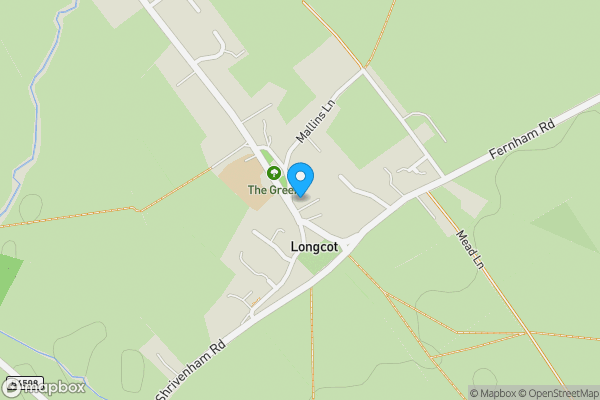 Map location for 4 Radnor Court, Longcot, Faringdon, Oxfordshire, SN7 7TB