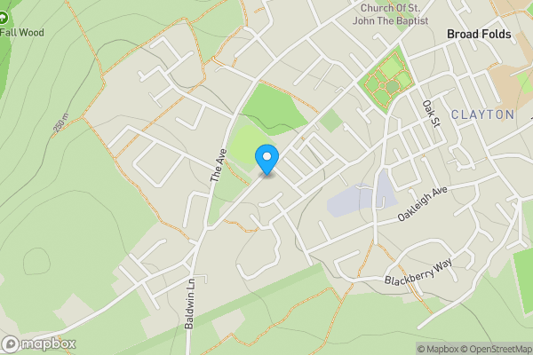 Map location for 37 Clayton Lane, Bradford, BD14 6PD