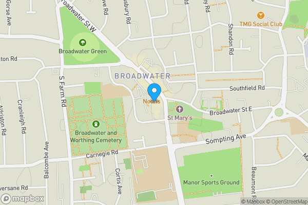Map location for 31 Broadwater Boulevard Flats, Worthing, West Sussex, BN14 8JF