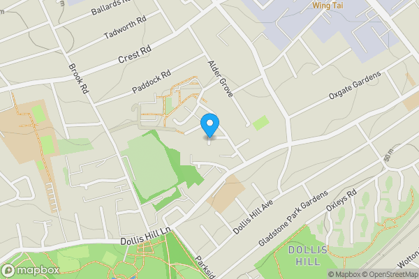 Map location for 6 Midwood Close, London, NW2 6YL