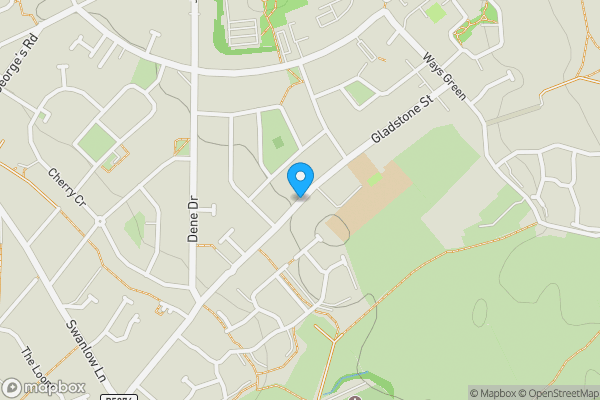 Map location for Gladstone Street, Winsford, Cheshire, CW7 4AZ