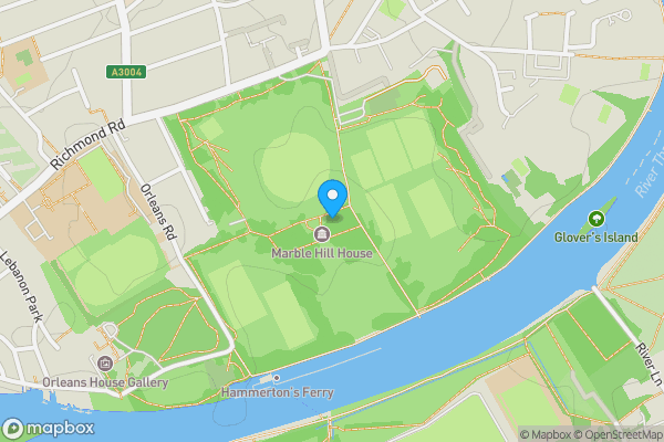 Map location for 3 3A and 3B Lebanon Park Mansions, Richmond Road, Twickenham TW1 3BH