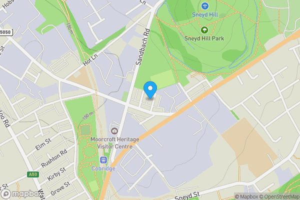 Map location for 11 Lindley Street, Stoke-on-Trent, Staffordshire, ST6 2DW