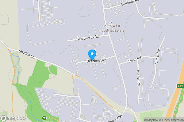 Map location for Apollo House, Bracken Hill Business Park, Birchwood Drive, Peterlee, SR8 2RS