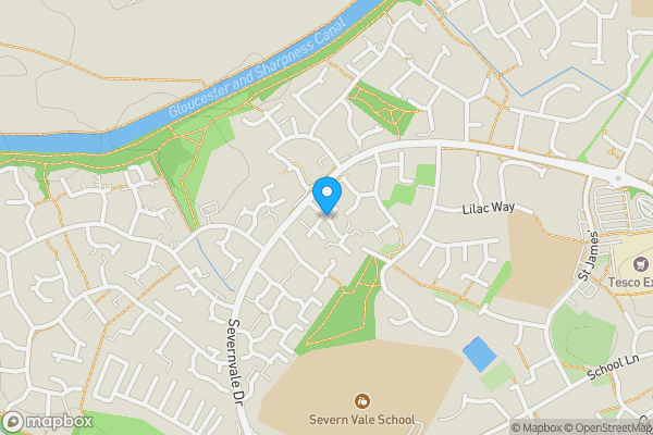 Map location for 41 Redding Close, Quedgeley, Gloucester GL2 4FT