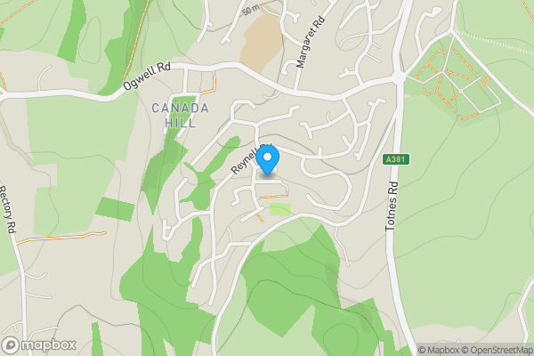 Map location for 7 Luxton Road, Ogwell, Newton Abbot, TQ12 6YQ