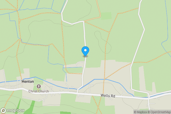 Map location for Ford Lane, Henton, BA5