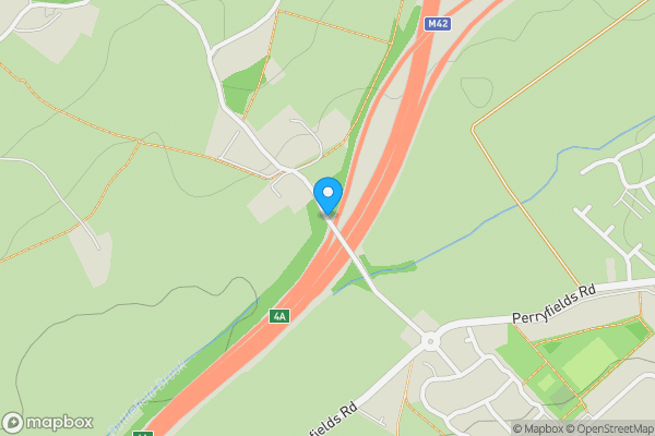 Map location for Land On The North Side, Of Fockbury Mill Lane, Dodford, Worcestershire, B61 9BA