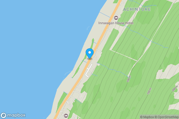 Map location for Innseagan House Hotel, Achintore Road, Fort William, Inverness-Shire PH33 6RW