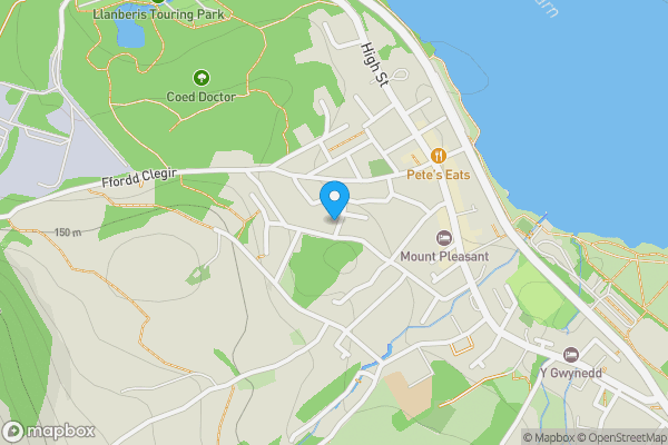 Map location for Land at, 19 Rallt Goch, Llanberis, Caernarfon, LL55 4LB