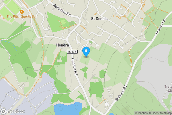 Map location for 4, Hendra Heights, ST. AUSTELL, Cornwall, PL26 8FZ
