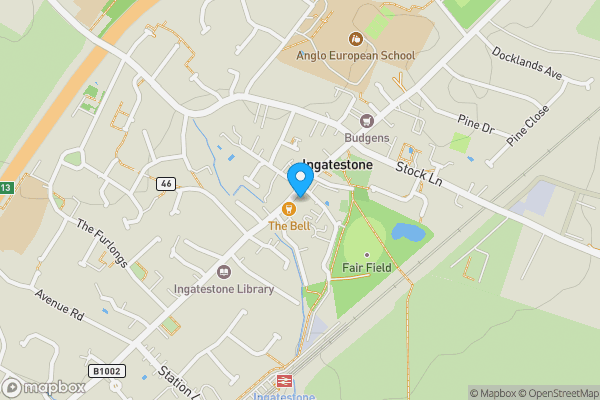 Map location for 51 High Street, Ingatestone, Essex, CM4 0AT