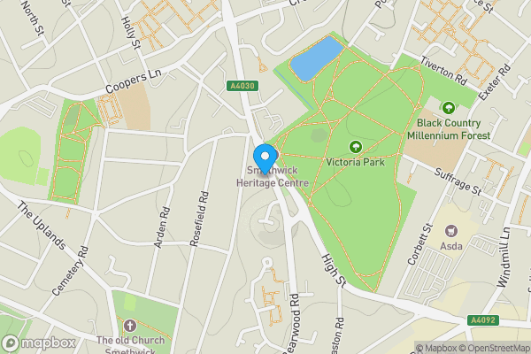 Map location for 16 Bearwood Road, Smethwick, West Midlands, B66 4HH