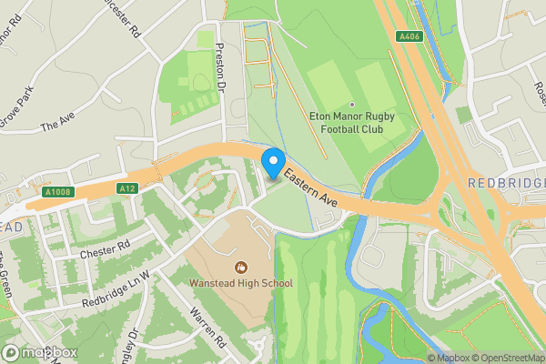 Map location for Land at River Court, River Close, Wanstead, London, Redbridge, E11 2LB